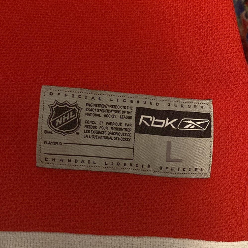 Authentic Reebok NHL Hockey Jersey Detroit Red Wings Team - Picture 5 of 5